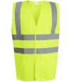 RG465 TRS254 Regatta High Visibility Pro Supervisor Vest Yellow colour image